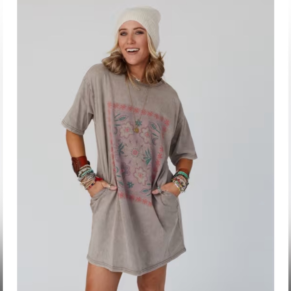 T shirt dress! With pockets
